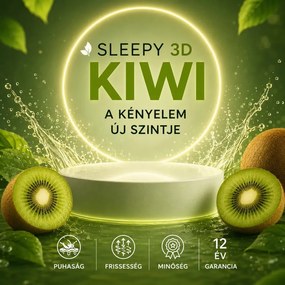 Sleepy 3D Kiwi LatexGel 25 cm magas luxus matrac / 80x200 cm