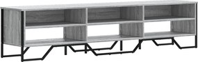 vidaXL szürke sonoma színű szerelt fa TV-szekrény 180 x 34 x 41 cm