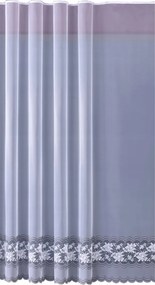 Függöny Szürke Mintával Aga 300X250