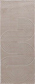 vidaXL Területszőnyegek PALMERAS Bézs 200 x 80 cm Poliészter