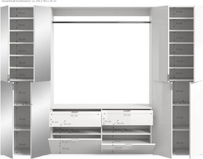 Project X11 kombinált szekrény