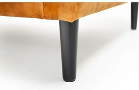 Adagio sárga bársony kanapé, 153 cm - Scandic