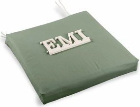 EMI zöld székpárna 40x40 cm