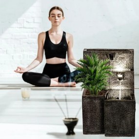 STILISTA Kerti szökőkút 48 x 42 x 76 cm vízlépcsők