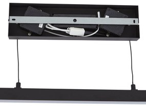 Modern fekete függőlámpa füstüveggel - Catch