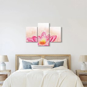 Egy lótuszvirág képe (90x60 cm)