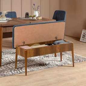 Vina Dark Blue and Walnut pad