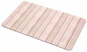 Barna gumi fürdőszobai kilépő 50x80 cm Calista – douceur d'intérieur