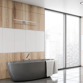 LED Fürdőszobai tükörvilágítás SHINE LED/15W/230V 80 cm IP44 fényes króm