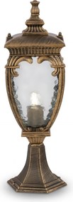 Maytoni klasszikus kültéri állólámpa fleur antik bronz fekete arany myo414fl-01gb IP44