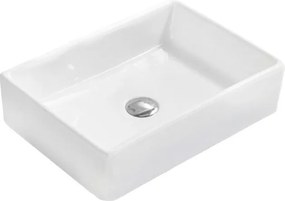 Mexen Dina munkalapra helyezhető mosdókagyló 47 x 33 cm, fehér - 21454700