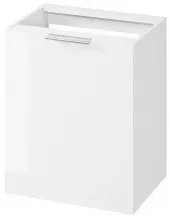 CITY BY CERSANIT 60 CABINET WITH LAUNDRY BASKET WHITE