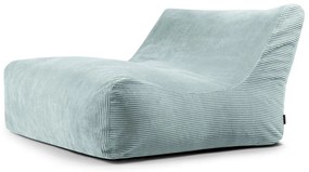 Mentazöld kordbársony babzsákfotel Sofa Lounge – SLOWDOWN