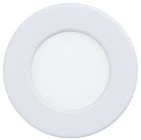 Eglo 99206 Fueva 5 fürdőszobai LED panel, fehér, kör, 330 lm, 4000K természetes fehér, beépített LED, 2,7W, IP44, 86mm átmérő