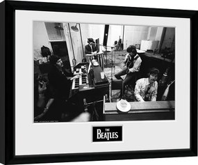 Keretezett poszter The Beatles - Studio