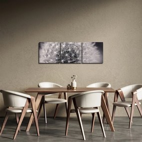 Pitypang képe (órával) (90x30 cm)