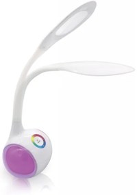 LED RGB Dimmelhető újratölthető asztali lámpa LED/5W/5V 2400 mAh