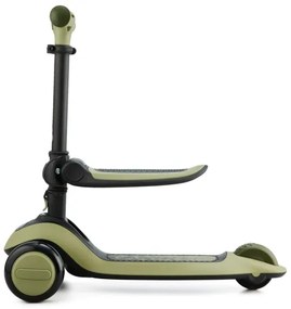 KINDERKRAFT - Gyermek roller 2in1 HALLEY Grassland