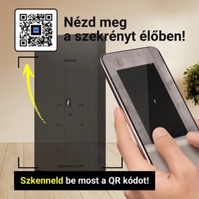 Fém iratszekrény JAN, 900 x 1850 x 400 mm, fekete