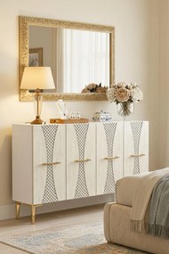 Slim 120 - White, Travertine