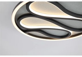 Searchlight 81100-39BK - ZENDISC dimmelhető LED mennyezeti lámpatest LED/20W/230V 3000K átm. 39 cm