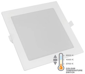 Commel LED panel beépíthető négyzet 24W 2700/4000/6500K 220mm