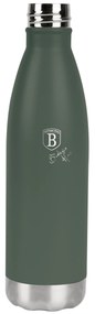 Berlinger Haus matt zöld rozsdamentes acél palack alakú termosz 500 ml