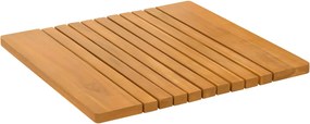 vidaXL Fürdőszoba szőnyeg Egyszínű Barna 59 x 40 cm faszínű