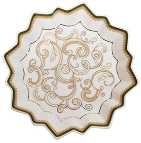 Fehér porcelán tányér ø 23,5 cm Vassoio - Brandani