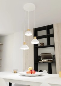 Emibig modern függeszték seco fehér emi1394/3prem