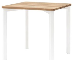 TRIVENTI fehér étkezőasztal, 80 x 80 cm - Ragaba