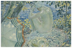 Kép - Frederick Carl Frieseke, On the Bank, reprodukciók (90x60 cm)