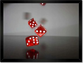 Poszterek keretben 40x30 Játékkockák