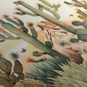 Kép - Sivatag, akvarell (90x60 cm)