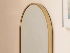 Ovális falitükör OLVANI 100x50 cm arany kerettel