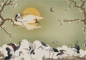 Fotótapéta Flizelin az Otthon szobájába 3D Elegáns természet 312x219 Ragasztó