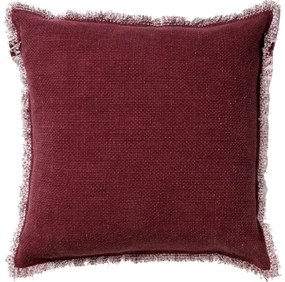 Dekoratív párnahuzat BURTO MERLOT 45x45 cm, bordó