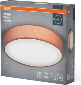 Osram - ORBIS PARIS mennyezeti lámpa 3xE27/15W/230V átm. 48 cm barna