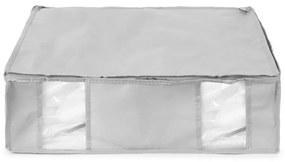 Vákuumos-megerősített textil ruhatároló doboz 56x56x16,5 cm Granit – Compactor