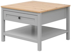 Éjjeliszekrény Salga 5 (sarkvidéki szürke + artisan tölgy) . 1098469