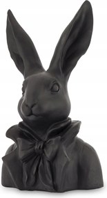 HĂșsvĂ©ti nyuszi figura nyuszi matt fekete fej szobor