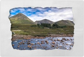 Poszterek 90x60 Hegyek a folyó mögött