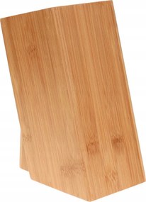Késtartó állvány, bambusz fa 10,5x10,5x25 cm, KH-1558 KINGHoff