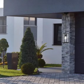 Kültéri függeszték MALMO 1xE27/15W/230V fekete