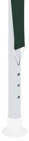 zöld rendezvénysátor 2,5 x 2,5 m 90 g/m²