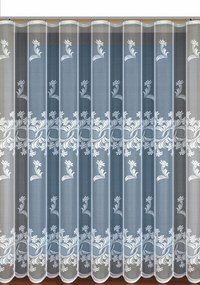 Mg Függöny jacquard 35402 Fehér 360x250 készre varrt Bt K