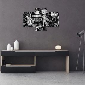 Kép - Graffiti (90x60 cm)