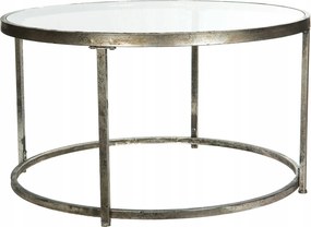 Clara dohányzóasztal Ezüst XL