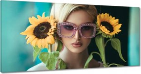 Vászonkép 180x90 Virágok