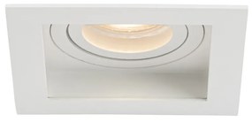 6 db Modern süllyesztett spotlámpa fehér állítható - Carree